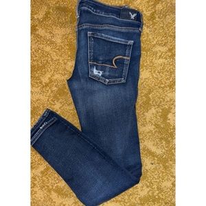 AE Distressed Skinny Jeans